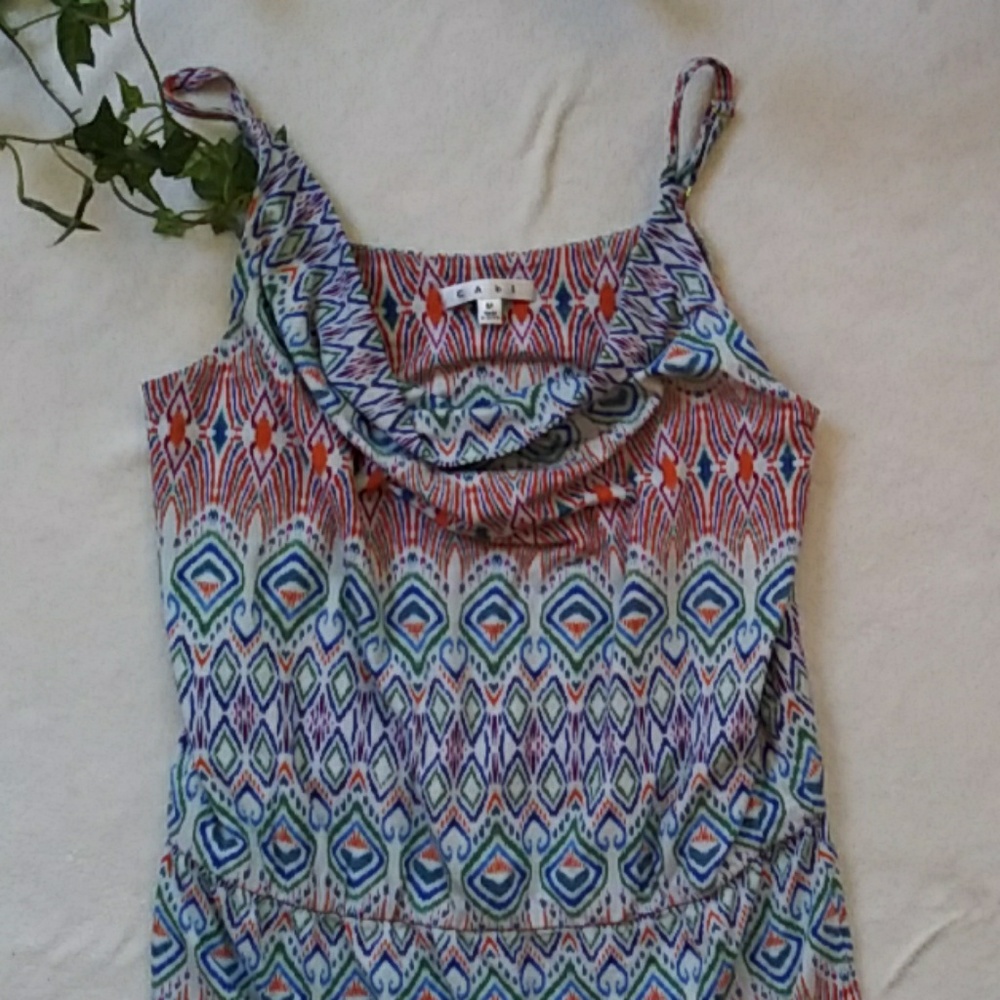 CAbi Dresses | CAbi Aztec Maxi Dress Nip Style 317